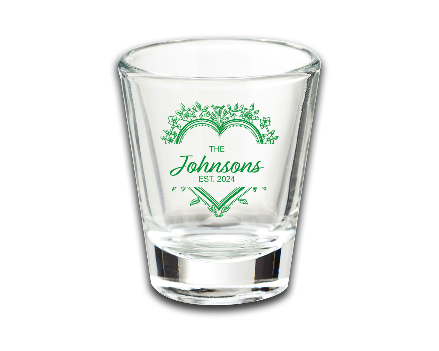 Custom Wedding Shot Glasses Gifts, Custom Wedding Favors With Family Name, Practical Wedding Favors