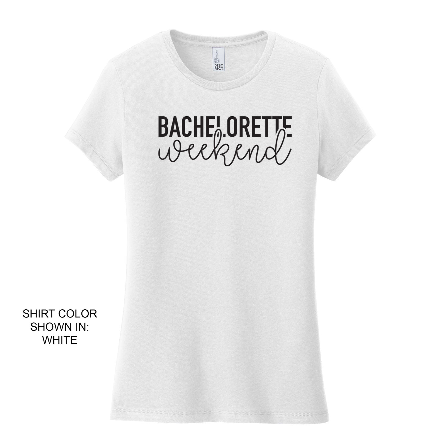 Bachelorette Party Weekend Apparel, Bridal Party Shirts, Bride's Entourage Tees