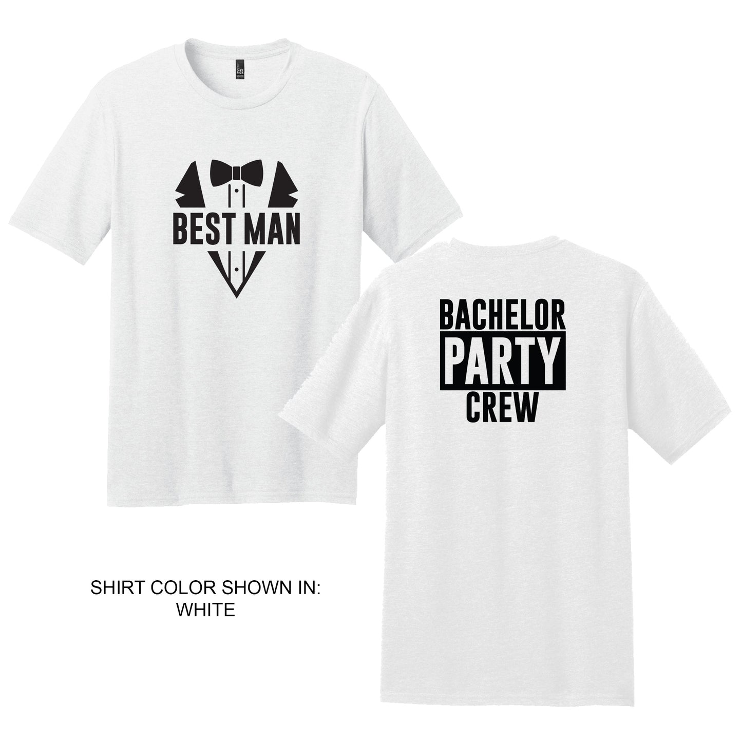 Bachelor Crew T-shirts, Bachelor Squad Shirts, Groomsmen Token of Appreciation