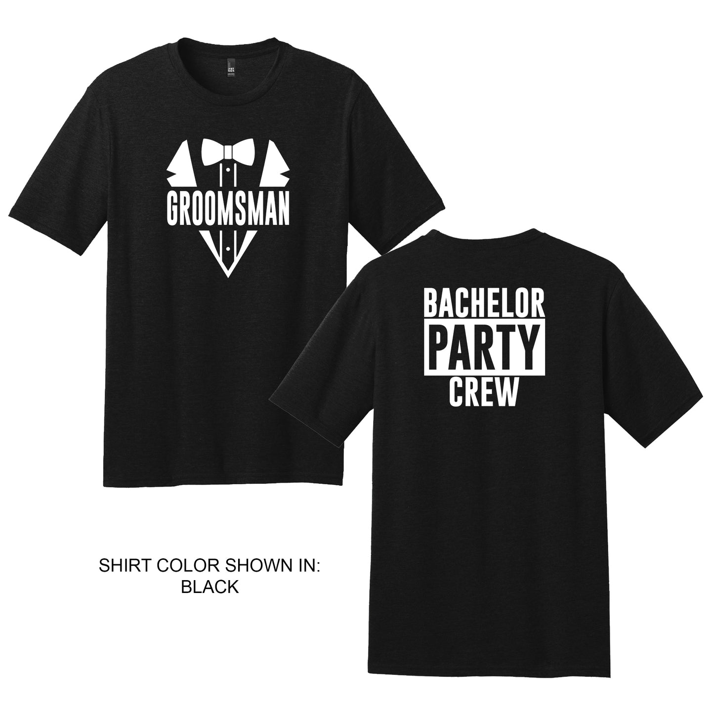 Bachelor Crew T-shirts, Bachelor Squad Shirts, Groomsmen Token of Appreciation