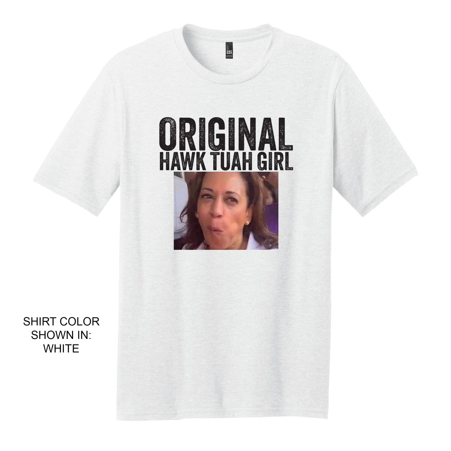 Original Hawk Tuah, Kamala Harris, Republican Gifts, Funny Election Shirt, Gag Gift Tee, Adult Joke T Shirt, Pro Trump Apparel, Trump Shirt