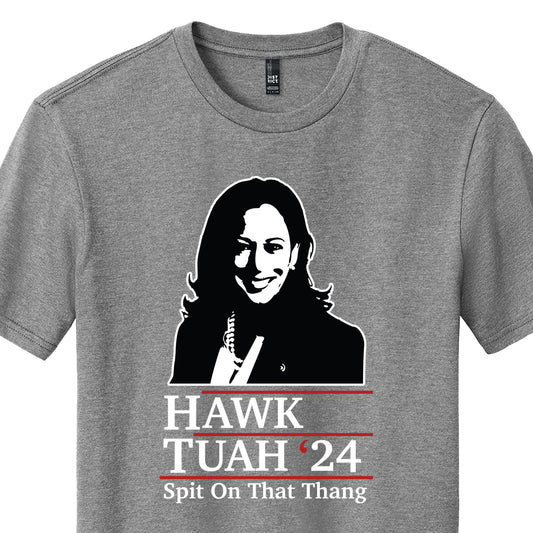 Original Hawk Tuah, Kamala Harris, Republican Gifts, Funny Election Shirt, Gag Gift Tee, Adult Joke T Shirt, Pro Trump Apparel, Trump Shirt