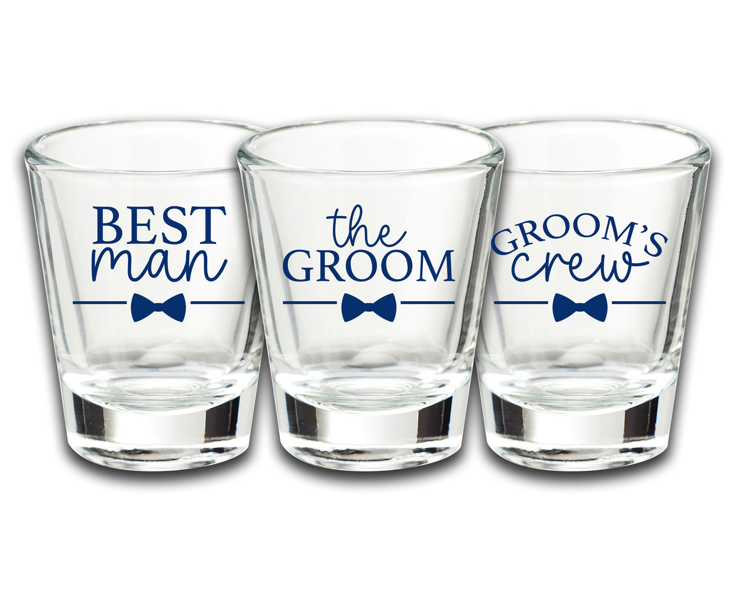 Bachelor Keepsake Shot Glasses, Groom Crew, Wedding, Shower Favors