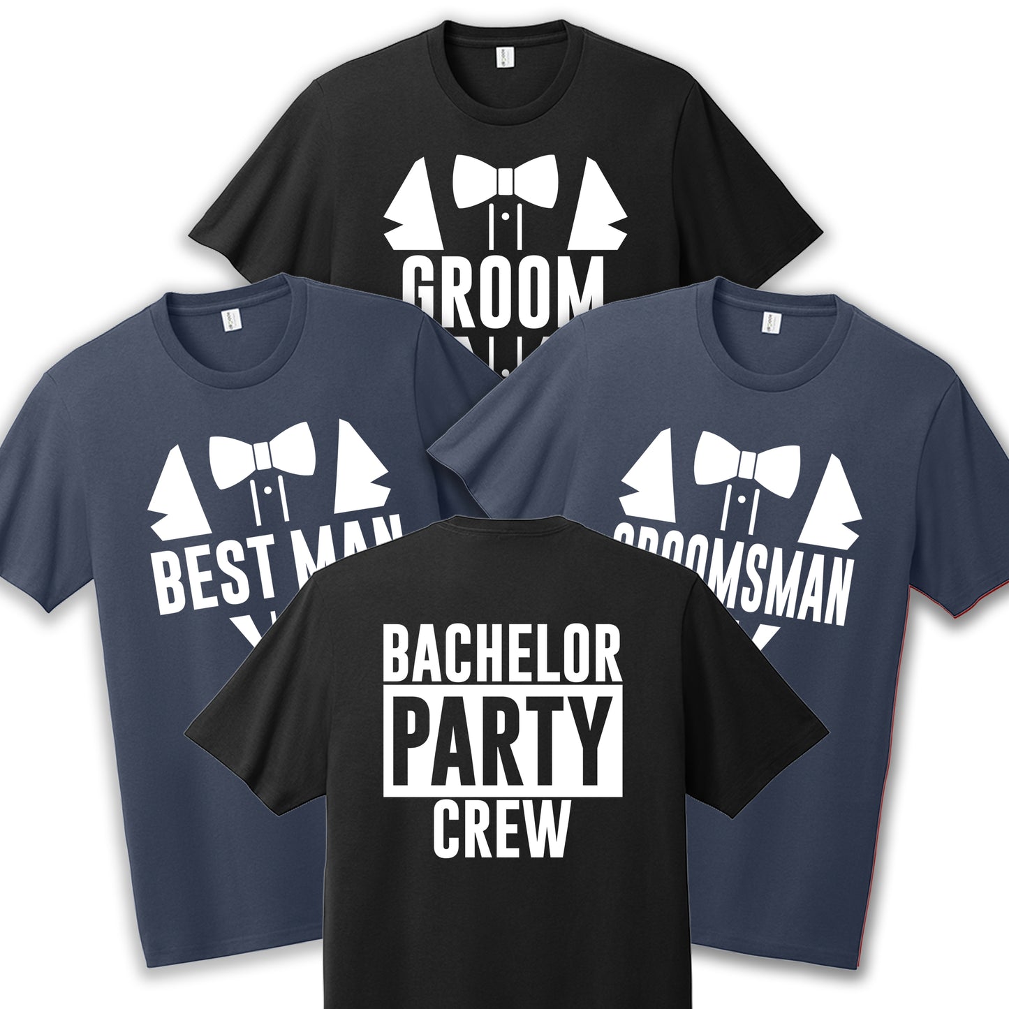 Bachelor Crew T-shirts, Bachelor Squad Shirts, Groomsmen Token of Appreciation