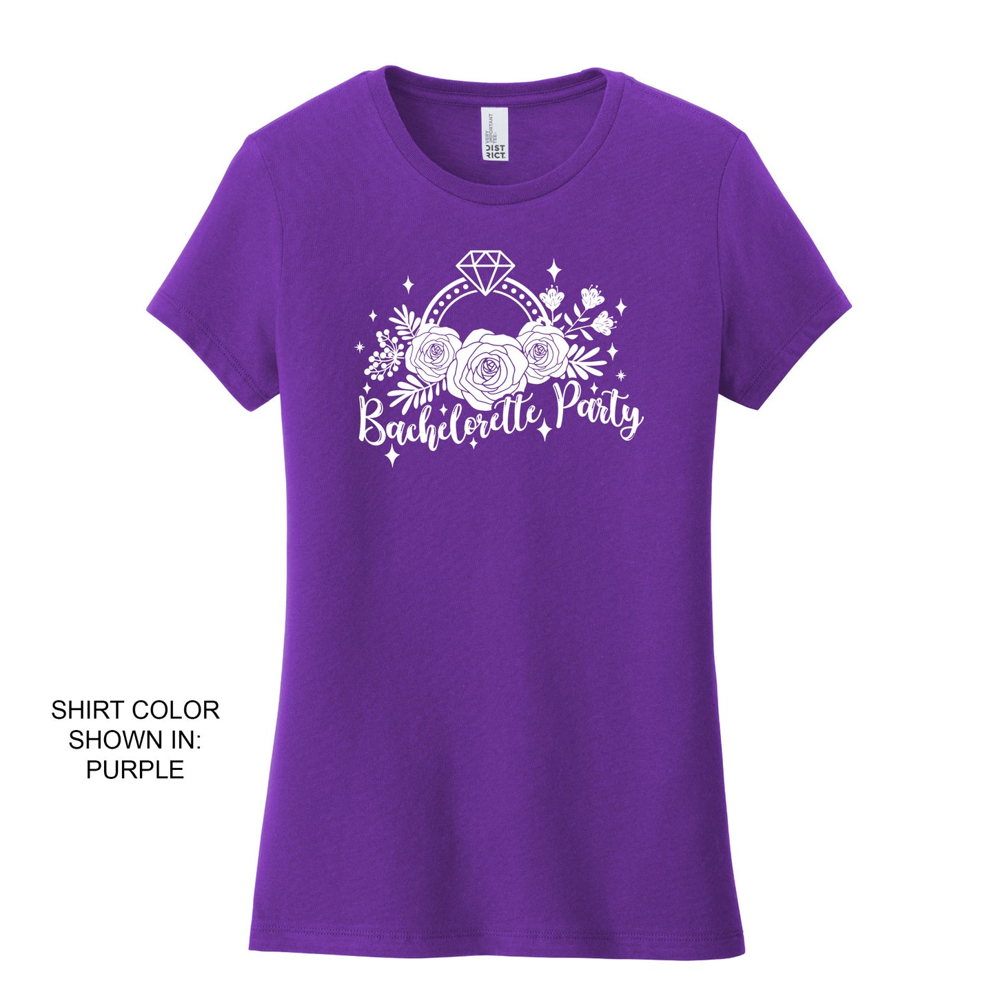 Bachelorette Party Womens Shirt, Bridal Party T-shirts, Bride's Entourage Tees