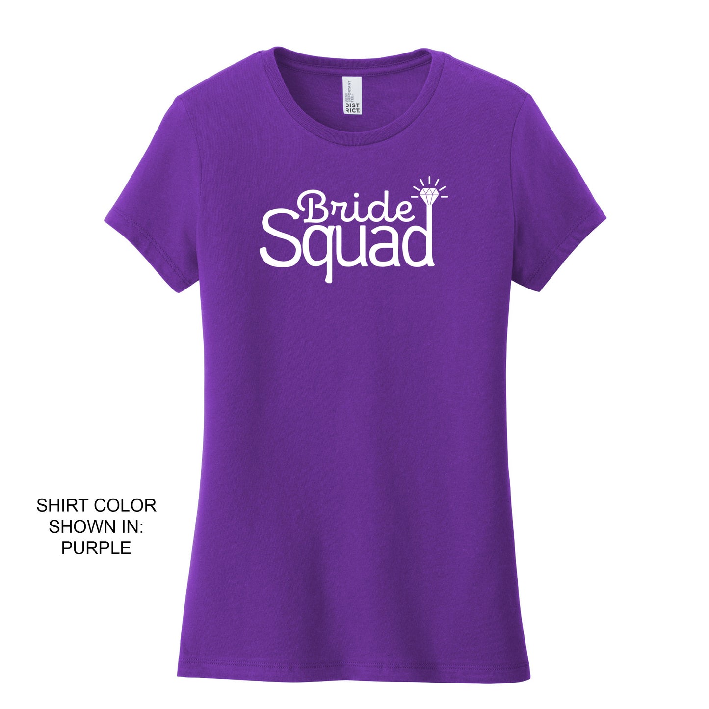 Bride Squad T-Shirt, Bridesmaid Gift Short Sleeve Shirt, Bachelorette Squad Shirts