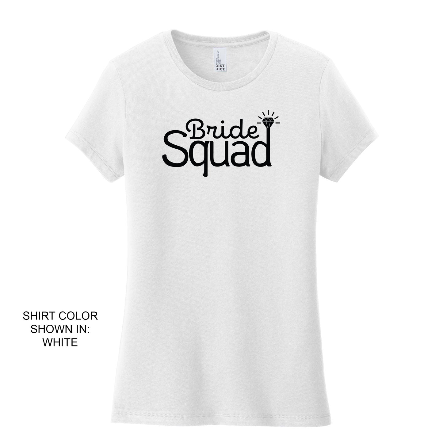 Bride Squad T-Shirt, Bridesmaid Gift Short Sleeve Shirt, Bachelorette Squad Shirts