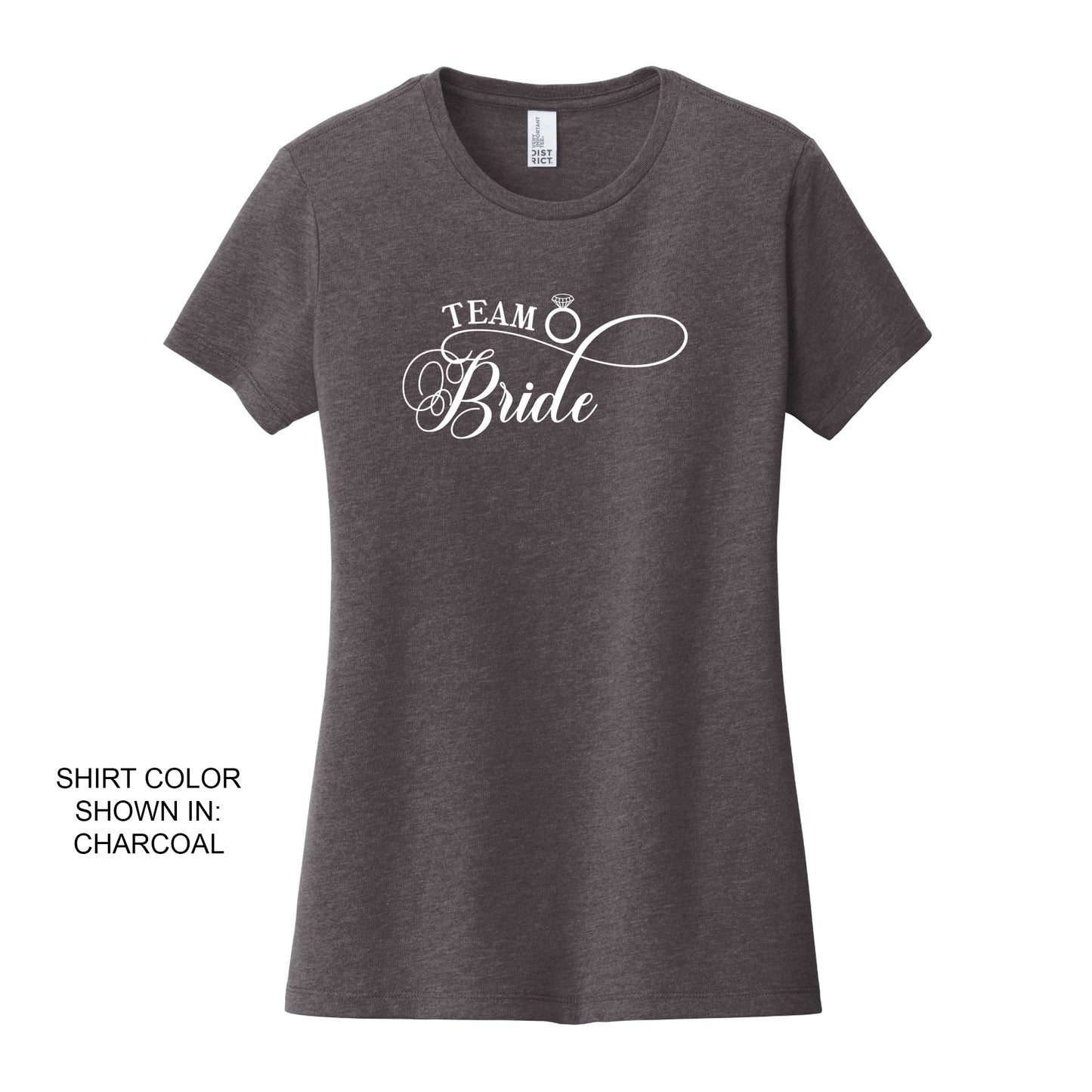 Team Bride Women's Short Sleeve Shirt, Bridesmaid TShirt, Trendy Team Bride shirts