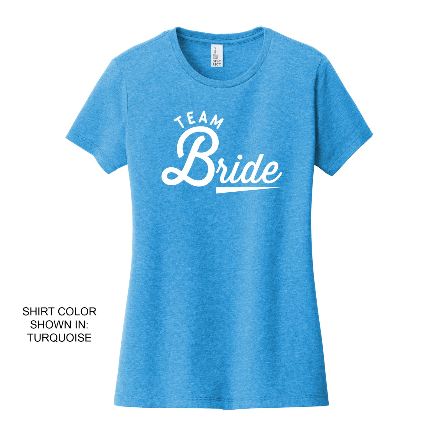 Team Bride Women's Short Sleeve Shirt, Bridesmaid TShirt, Wedding Party Tees