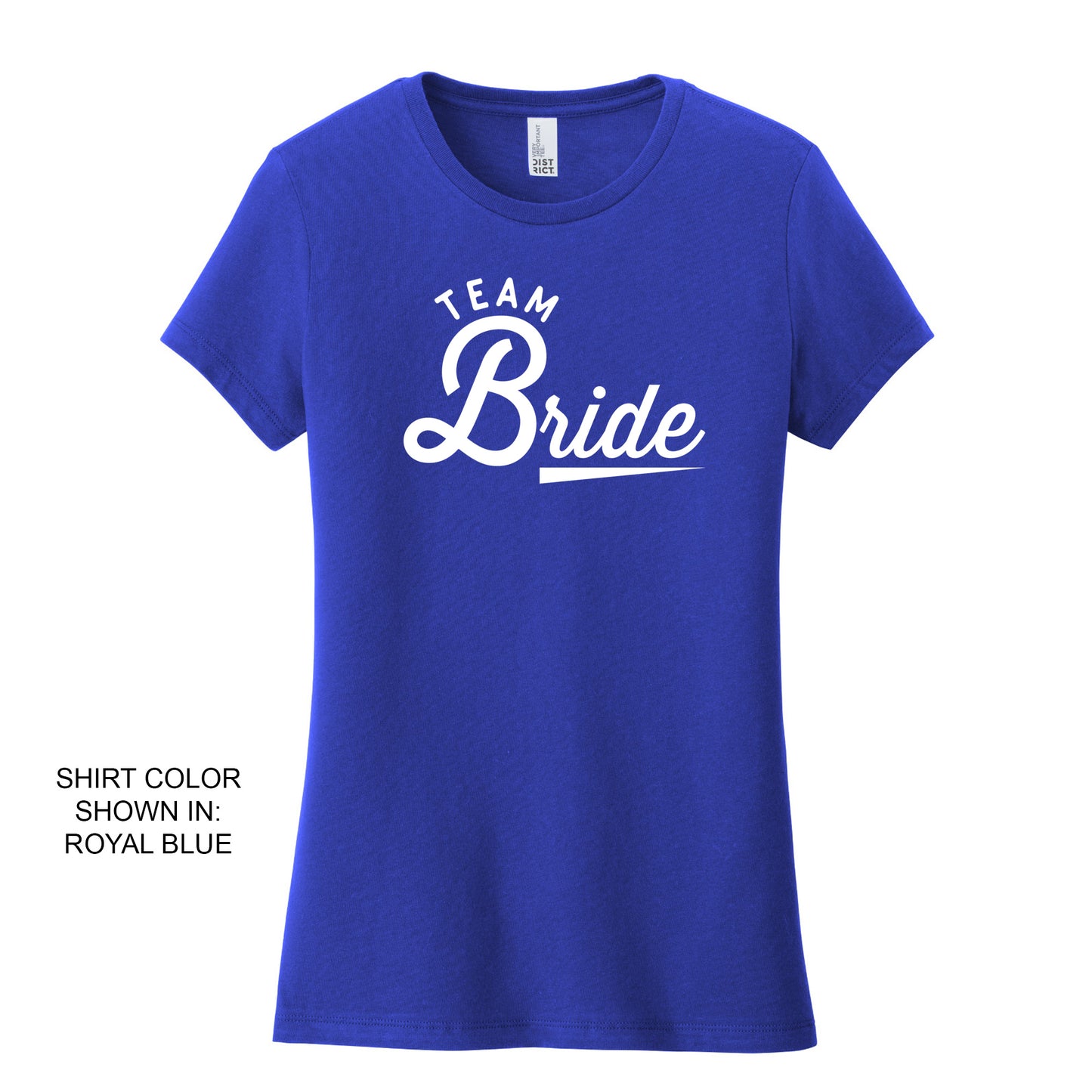 Team Bride Women's Short Sleeve Shirt, Bridesmaid TShirt, Wedding Party Tees