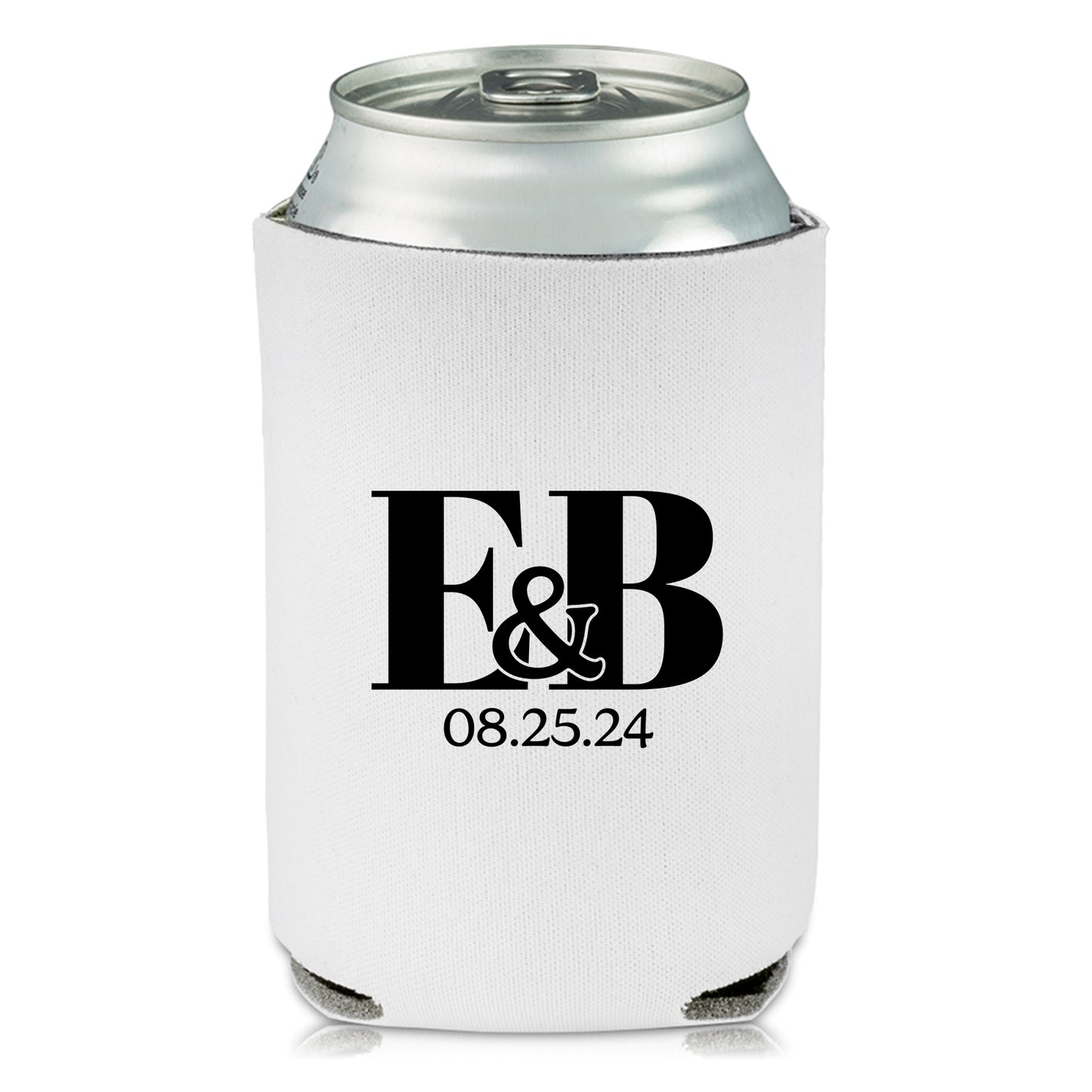 Personalized Beverage Insulators, Personalized Wedding Gifts with Couple's Names, Affordable Wedding Favors