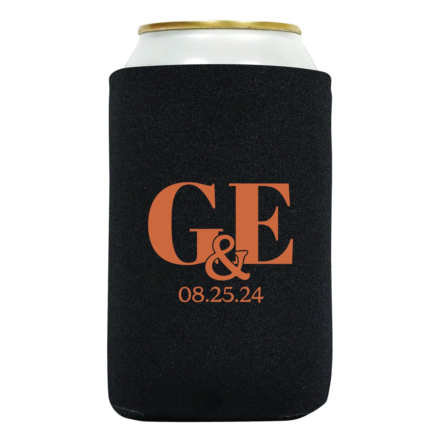 Personalized Beverage Insulators, Personalized Wedding Gifts with Couple's Names, Affordable Wedding Favors