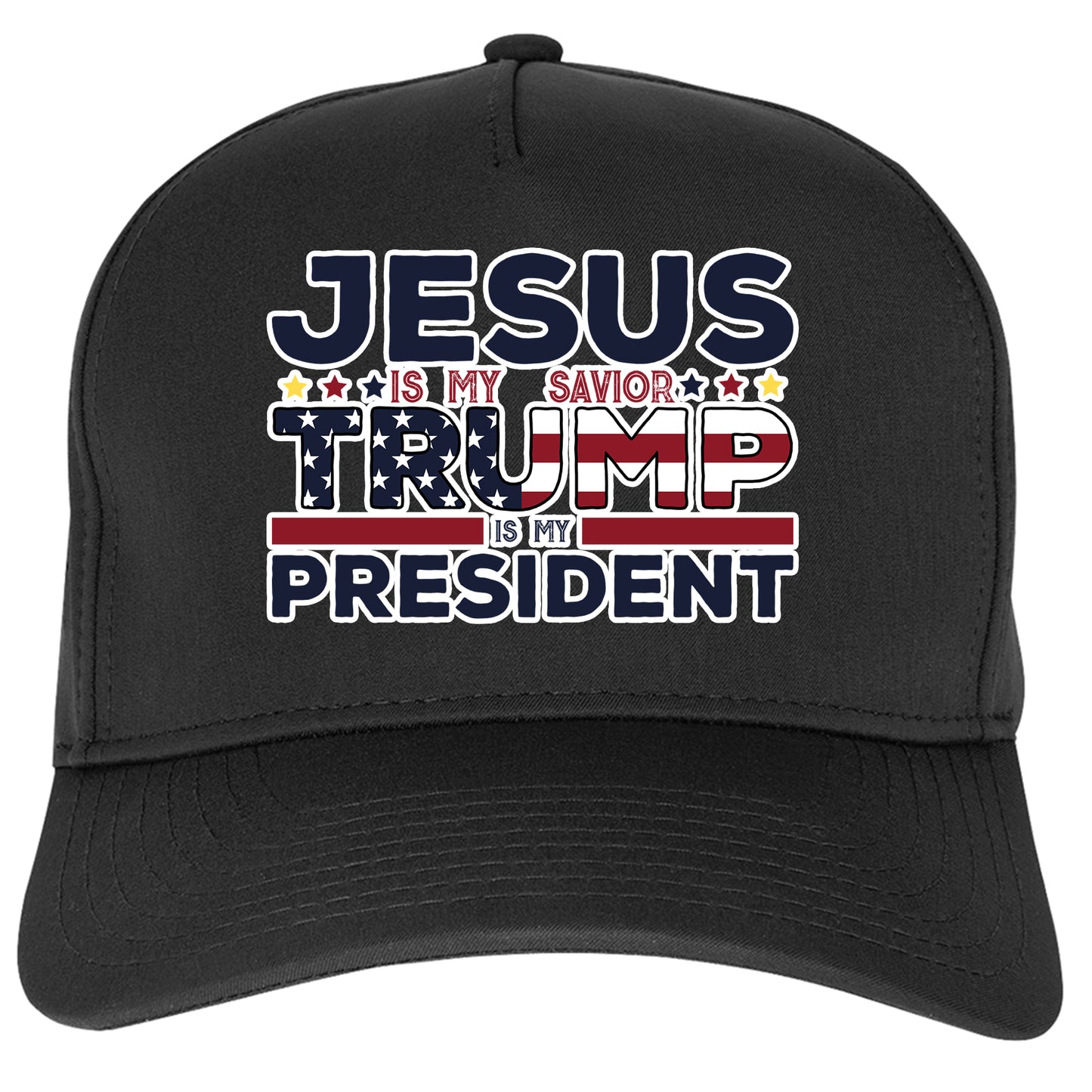 Jesus Is My Savior, Trump Is My President, Trump Trucker Hat, Trump Vance 2024, Political Gift, Republican Hat, Fight For America Hat, MAGA