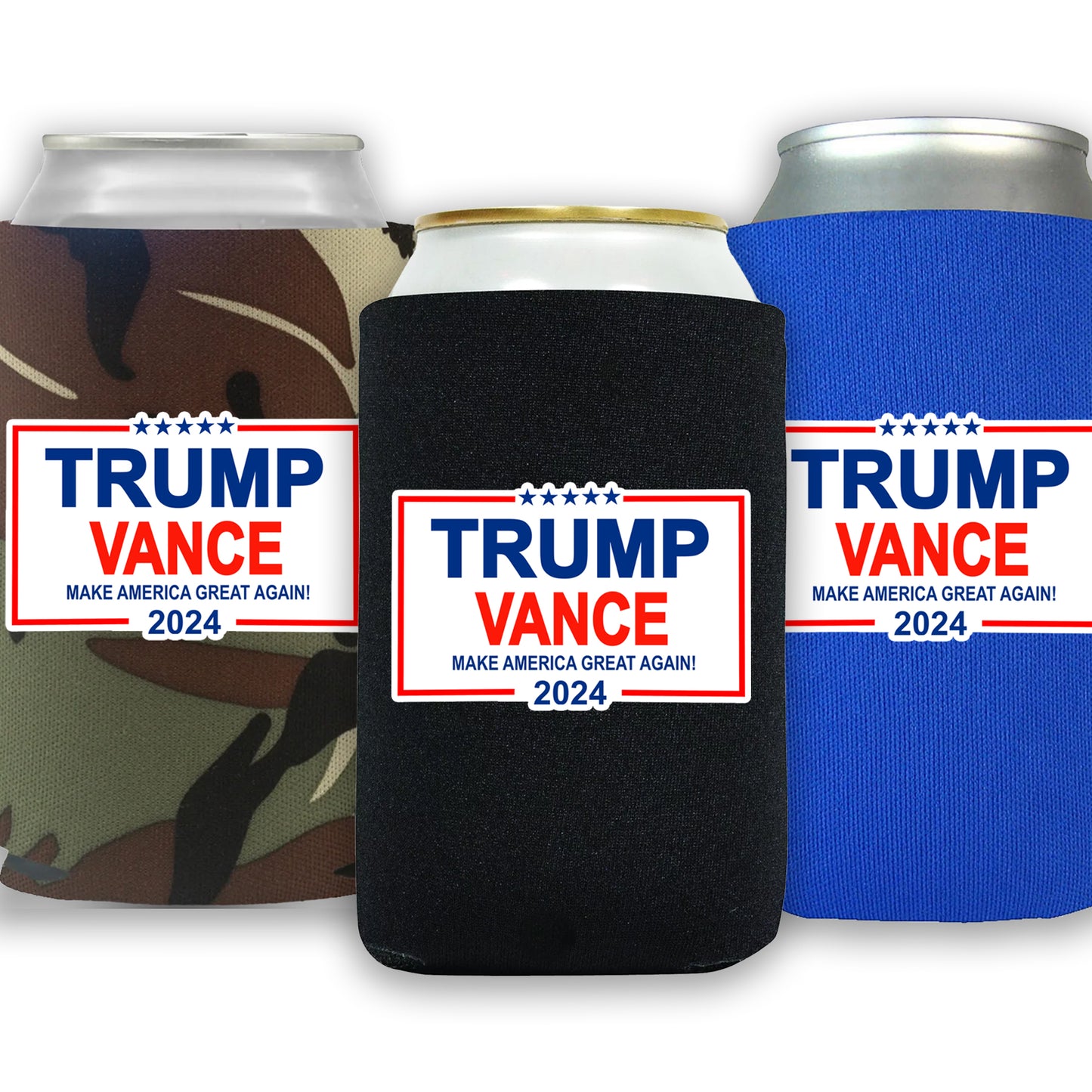 Trump Koozie, Trump Vance 2024, Republican Cozies Gifts, Koozie Holder, Donald Trump Rally, Beer Can Cooler, Election Koozie, MAGA Koozie