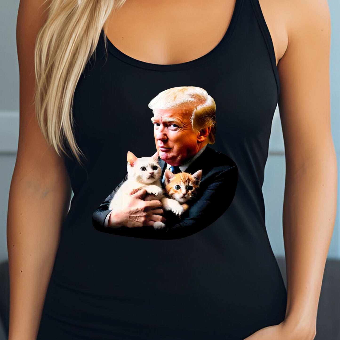 Trump Cat Shirt, Cat Lady Shirt, Alley Cat Shirt, Funny Trump Tshirt, Trump 2024, ProTrump Tshirt, Political Conservative Shirt, MAGA