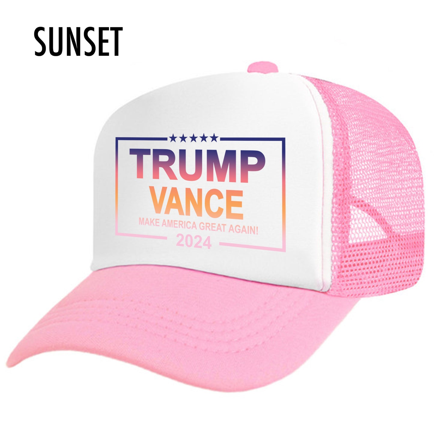 Pink Trump Hat, Trump Trucker Hat, Trump Vance 2024, Political Gift, Republican Hat, Trump Girl Social Club, Hot Moms For Trump, Trump Girl