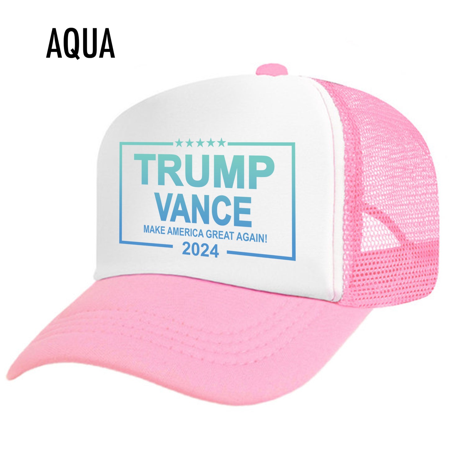 Pink Trump Hat, Trump Trucker Hat, Trump Vance 2024, Political Gift, Republican Hat, Trump Girl Social Club, Hot Moms For Trump, Trump Girl